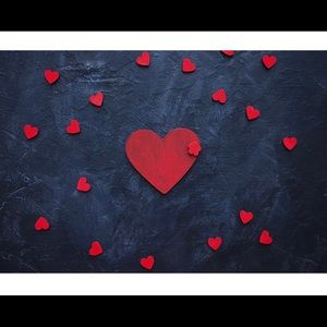 Valentine photography backdrop